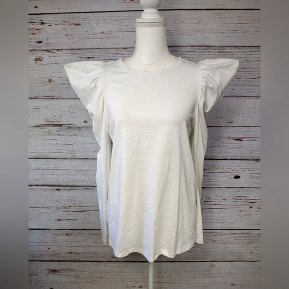 Doe & Rae Puffed Sleeve Top - Picture 3 of 10